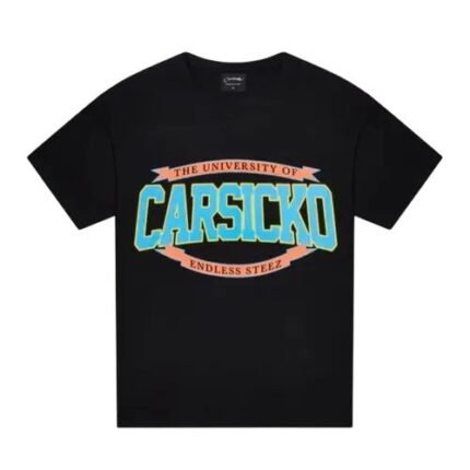 Black Carsicko Steez University Tee