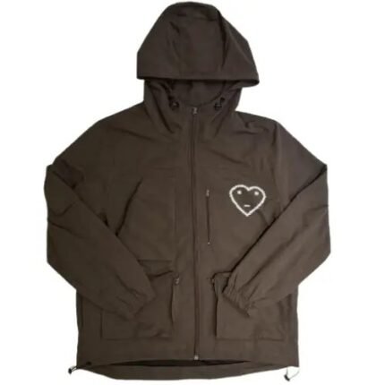 Brown Carsicko Windbreaker Jacket