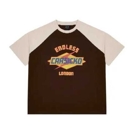 Brown/Cream Carsicko London T-Shirt