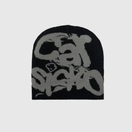 CARSICKO BEANIE WORLD BLACK