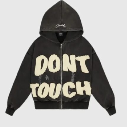 CARSICKO DON’T TOUCH HOODIE – GREY