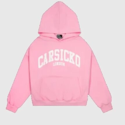 CARSICKO LONDON CLASSIC HOODIE (PINK)