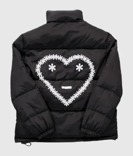 arsicko Logo Puffer Jacket – (BLACK)