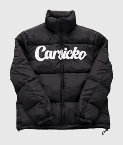 arsicko Logo Puffer Jacket – (BLACK)