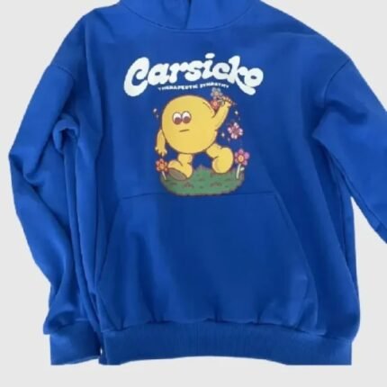 Carsicko Men’s Blue Hoodie