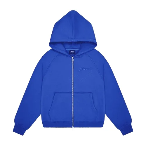 Carsicko Blue Hoodie stylish blue streetwear pullover hoodie